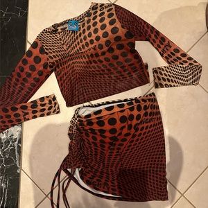 O Mighty 2 piece skirt set